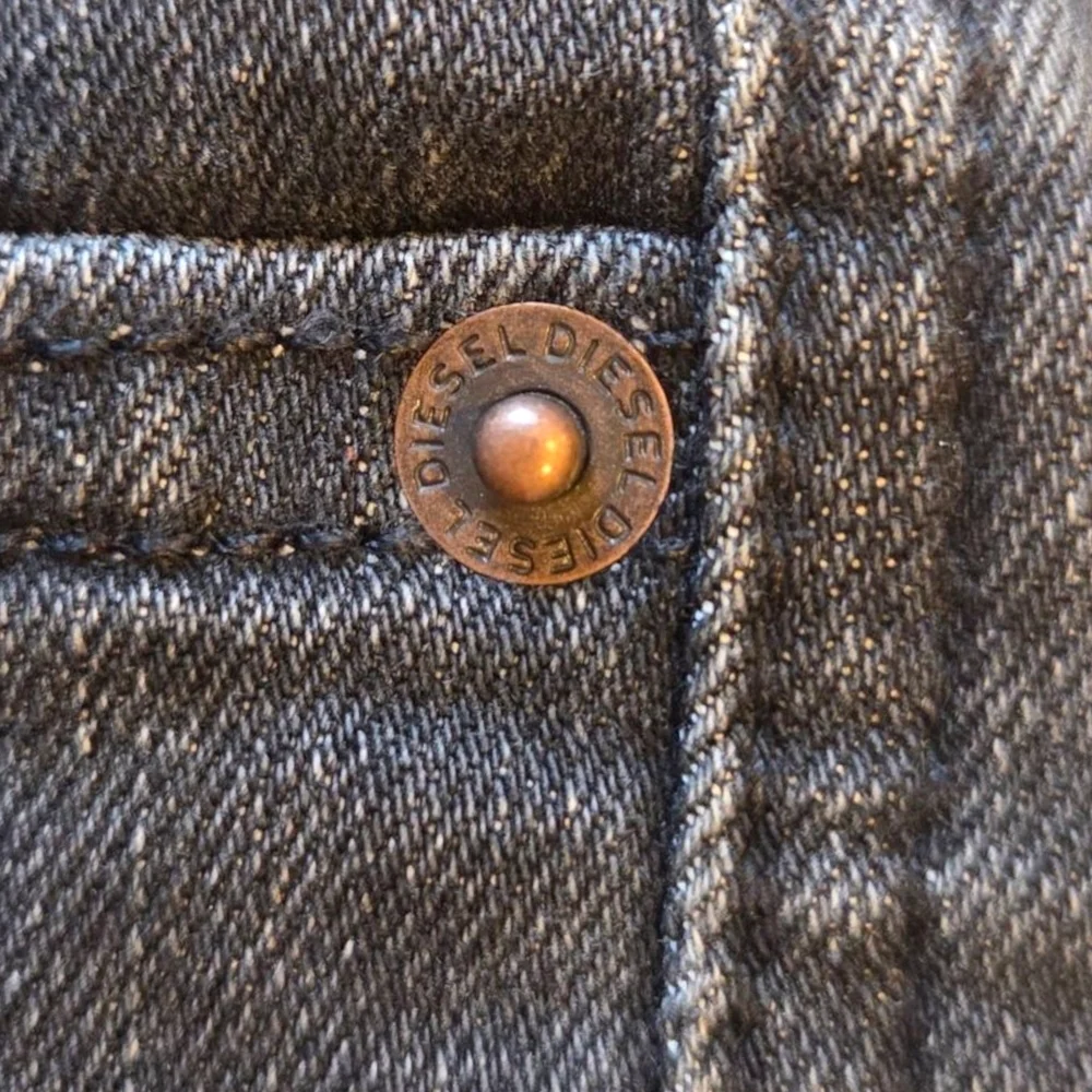 NWT Diesel D-Joy Slim Fit Black Jeans Size 27 - Picture 5 of 15